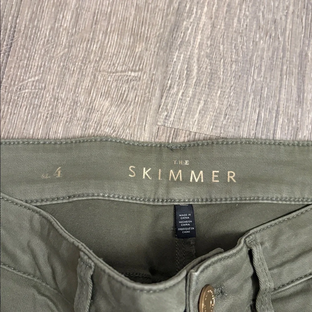 White House Black Market Olive Green Cargo Pants 4‎ - Picture 6 of 8